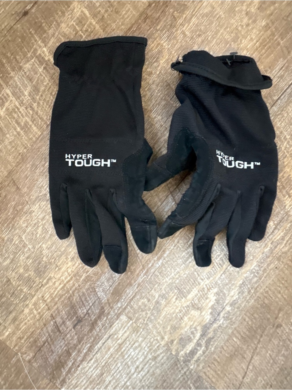 Men's Black Work Gloves - Lightweight Grip